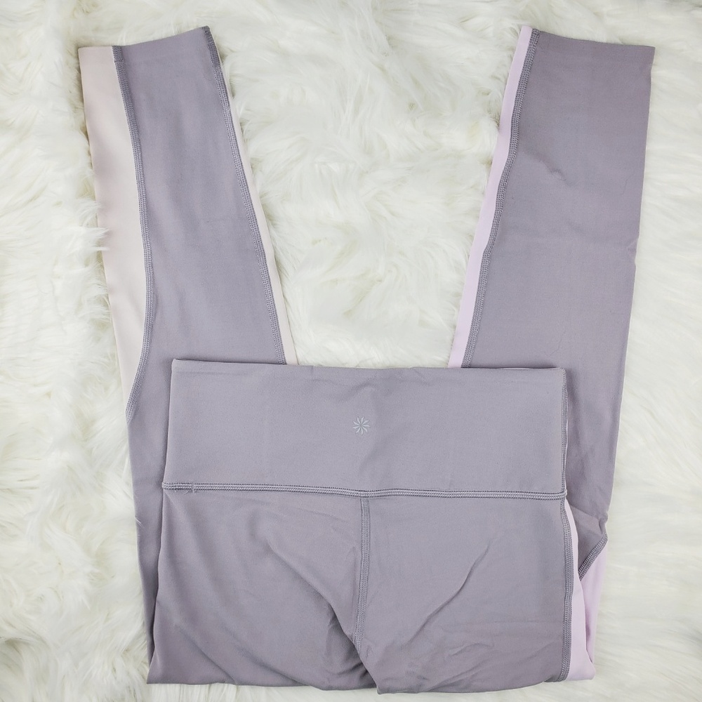 NWOT Athleta Pink Elation Asym 7/8 Leggings - Picture 4 of 7
